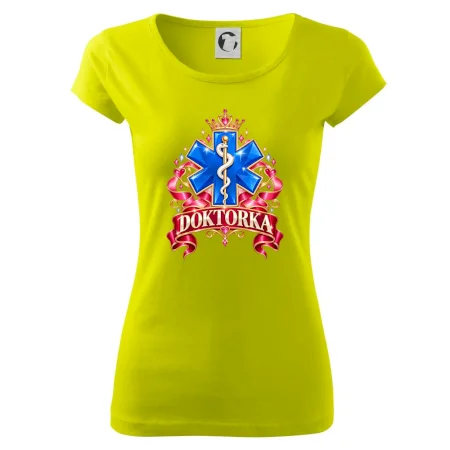 Doktorka - stuhy a kříž