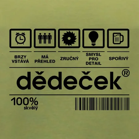 Čárový kód dědeček
