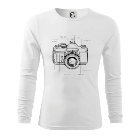 Nákres starý fotoaparát