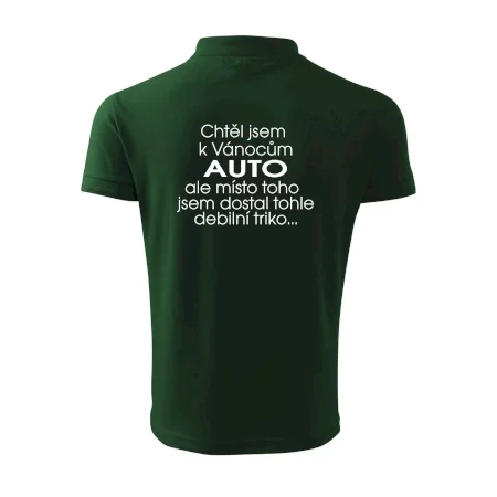 Chtěl jsem k Vánocům auto