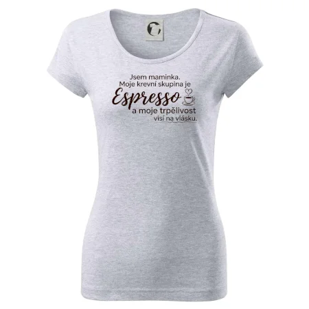Jsem maminka. Moje krevní skupina je Espresso