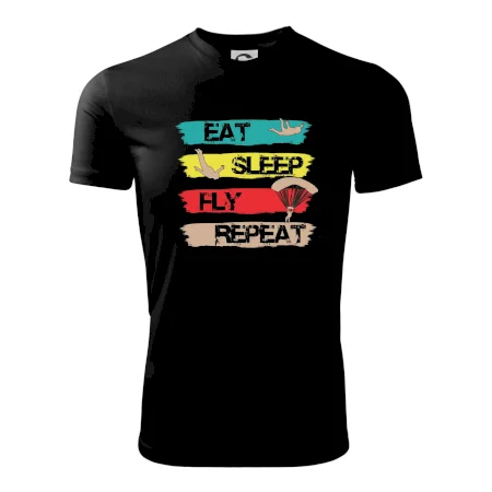Eat Sleep Fly Repeat Paragliding