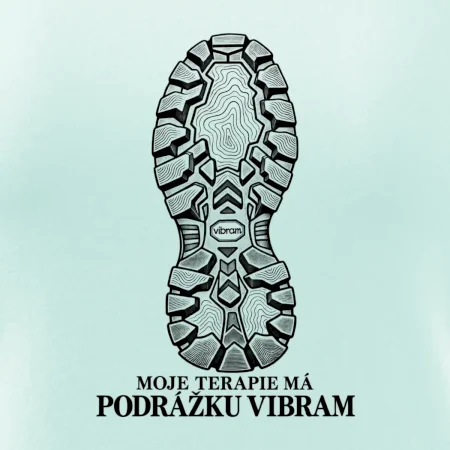 Moje terapie má podrážku Vibram