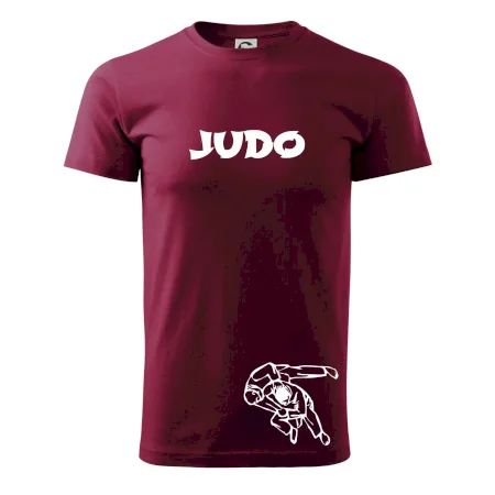 Judo nápis + postavy