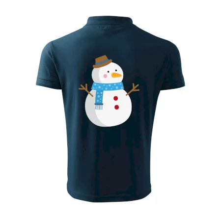 Sněhulák se šálou