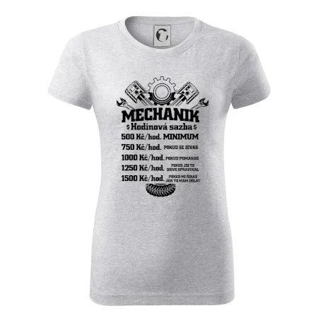 Mechanik - hodinová sazba