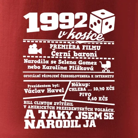 1992 v kostce