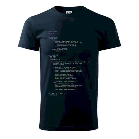 Python Generátor hodu kostkou