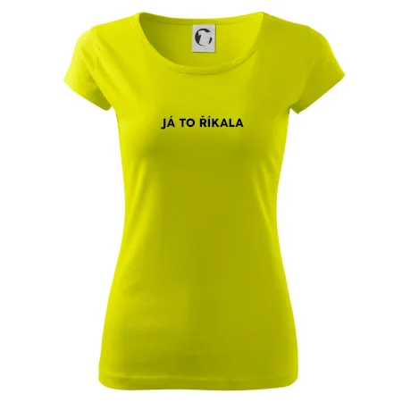 Já to říkala - tiskací