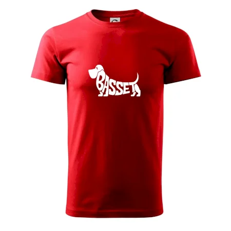 Basset nápis v těle