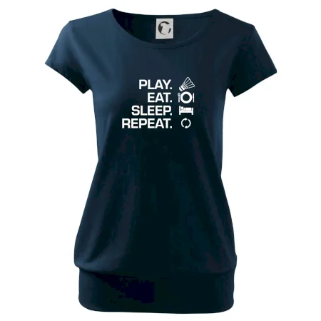 Play Eat Sleep Repeat badminton