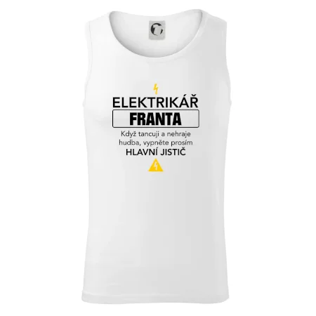 Jméno - Elektrikář - hlavní jistič