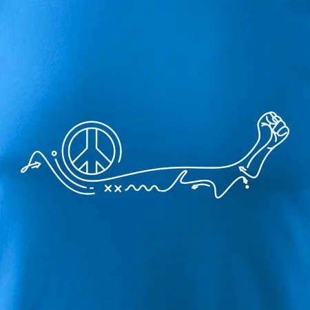 Pěst a symbol míru