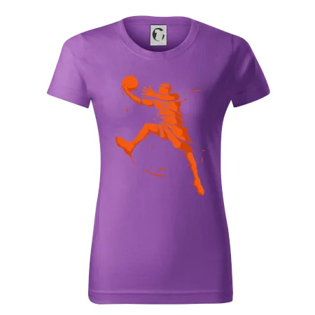 Basketball player splash