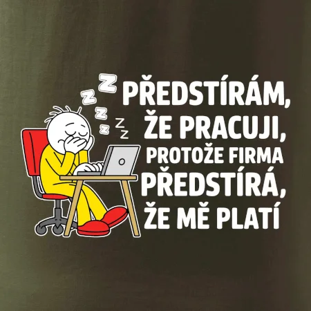 Korporát - Předstírám že pracuji, protože firma předstírá, že mě platí