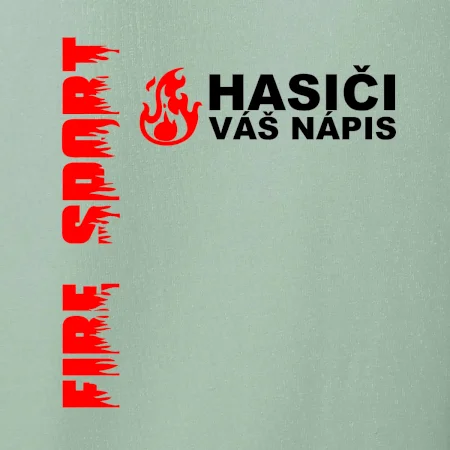 Hasiči (oheň,  Firesport, název sboru - vlastní nápis)