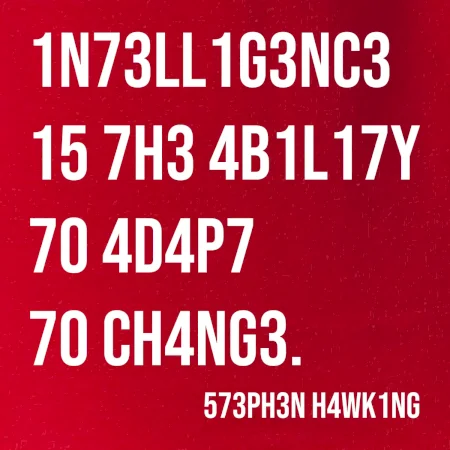 Test inteligence - Stephen Hawking