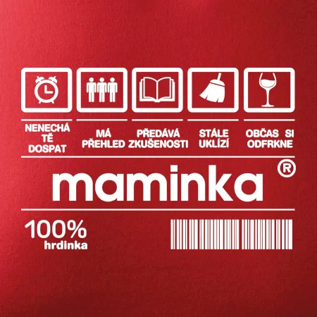 Čárový kód tatínek / Maminka
