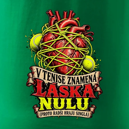 V tenise znamená láska nulu