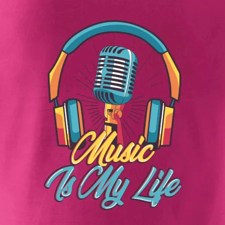 Music is my life sluchátka