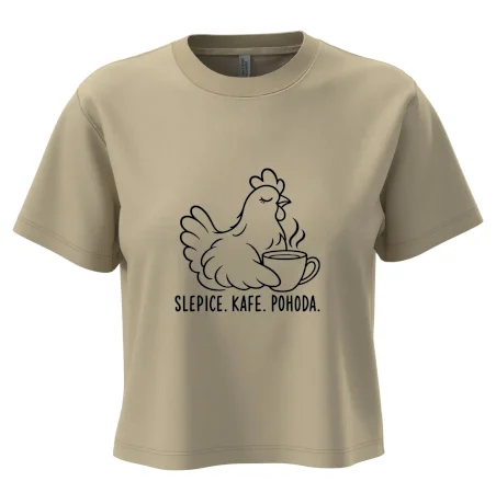 Slepice s kávou a pohodou