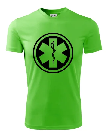Rescue logo samostatné kulaté