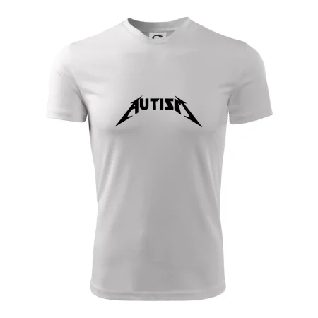 Autism rock nápis