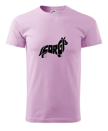 Corgi - nápis v těle