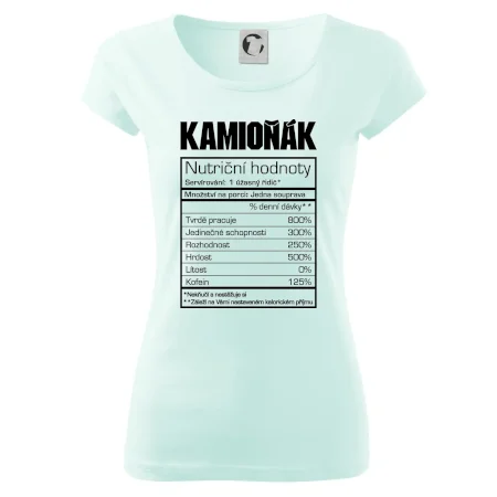 Nutriční hodnoty - Kamioňák