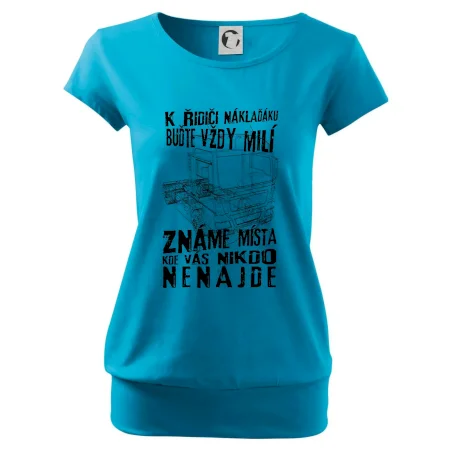 K řidiči náklaďáku buďte vždy milý