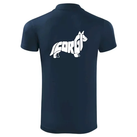 Corgi - nápis v těle