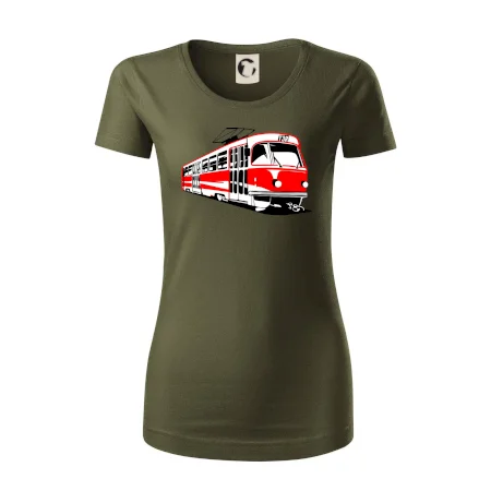 Tramvaj T3R barevná