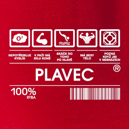 Čárový kód  - Plavec