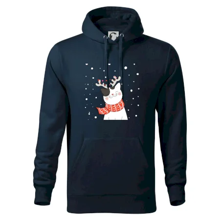 Kočka se sobími rohy