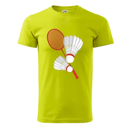 Badminton - pálka a košík