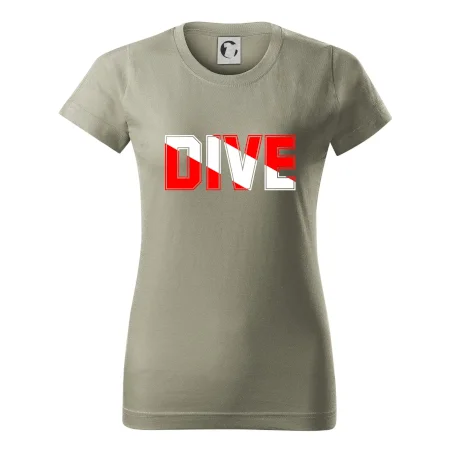 Dive nápis vlajka