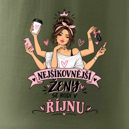 Nejšikovnější ženy se rodí v říjnu