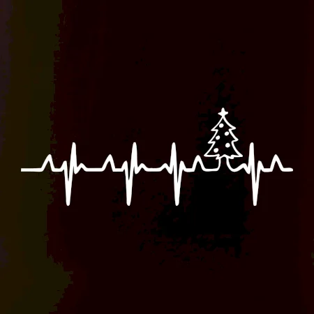 EKG Vánoční stromek