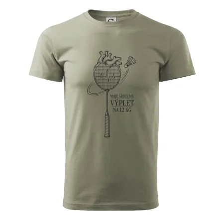 Badminton srdce s výpletem
