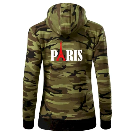 Paris nápis Eiffelova věž