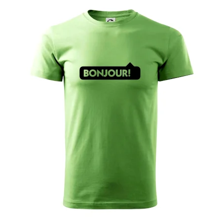 Nápis Bonjour