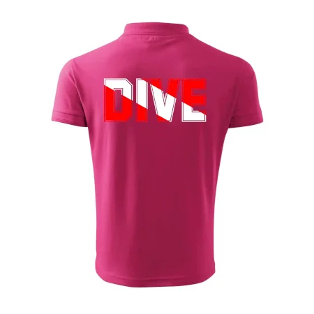 Dive nápis vlajka