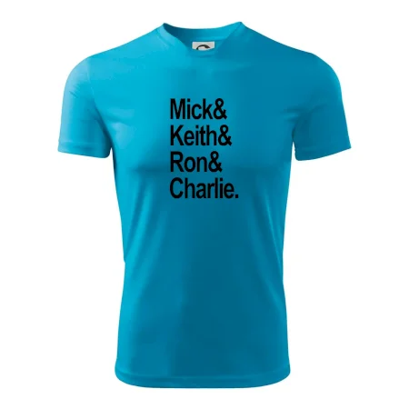 Mick Keith Ron Charlie