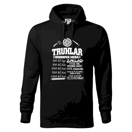 Hodinová mzda truhlář