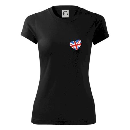 Británie srdce prso