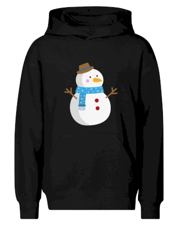 Sněhulák se šálou