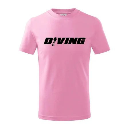 Diving nápis potápěč