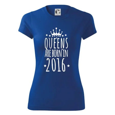 Queens are born in 2016