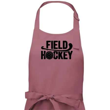 Field hockey míček a nápis