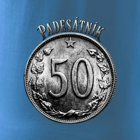 Padesátník 1963 - 1978 s nápisem